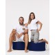 Garden Pouffe Round Pouf - Dark Blue Dark Blue