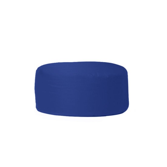 Garden Pouffe Round Pouf - Blue Blue Garden Pouffe Round Pouf - Blue Blue