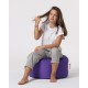 Garden Pouffe Round Pouf - Purple Purple Atelier del Sofa Garden Pouffe Round Pouf - Purple Purple
