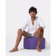 Garden Pouffe Round Pouf - Purple Purple Atelier del Sofa Garden Pouffe Round Pouf - Purple Purple
