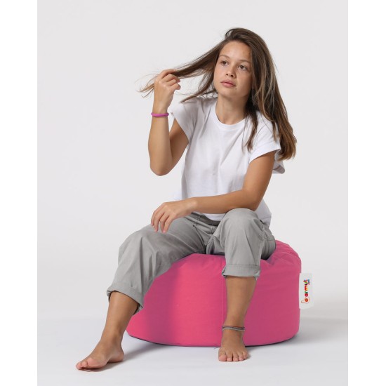 Atelier del Sofa Garden Pouffe Round Pouf - Pink Pink