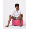 Atelier del Sofa Garden Pouffe Round Pouf - Pink Pink
