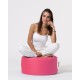 Atelier del Sofa Garden Pouffe Round Pouf - Pink Pink
