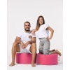 Atelier del Sofa Garden Pouffe Round Pouf - Pink Pink
