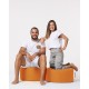 Garden Pouffe Round Pouf - Orange Orange Atelier del Sofa Garden Pouffe Round Pouf - Orange Orange