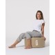 Atelier del Sofa Garden Pouffe Round Pouf - Mink Mink