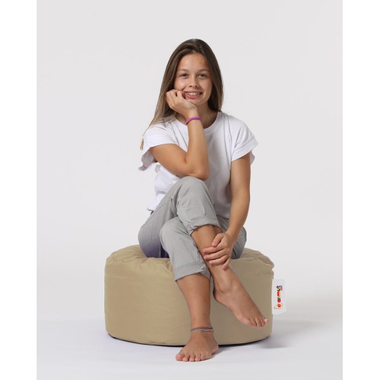 Atelier del Sofa Garden Pouffe Round Pouf - Mink Mink