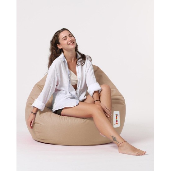 Atelier del Sofa Garden Bean Bag Premium XXL - Mink v2 Mink