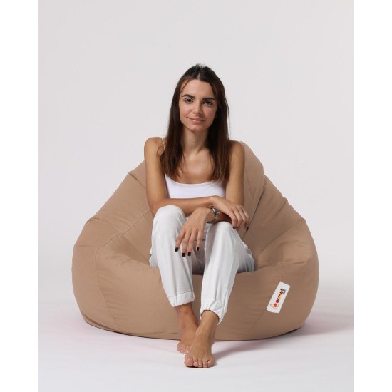 Atelier del Sofa Garden Bean Bag Premium XXL - Mink v2 Mink
