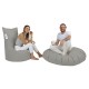 Garden Bean Bag Balina - Dark Grey Dark Grey Atelier del Sofa Garden Bean Bag Balina - Dark Grey Dark Grey