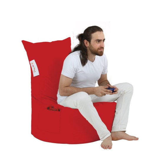 Garden Bean Bag Balina - Red Red Atelier del Sofa Garden Bean Bag Balina - Red Red
