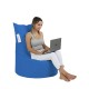 Garden Bean Bag Balina - Blue Blue Garden Bean Bag Balina - Blue Blue