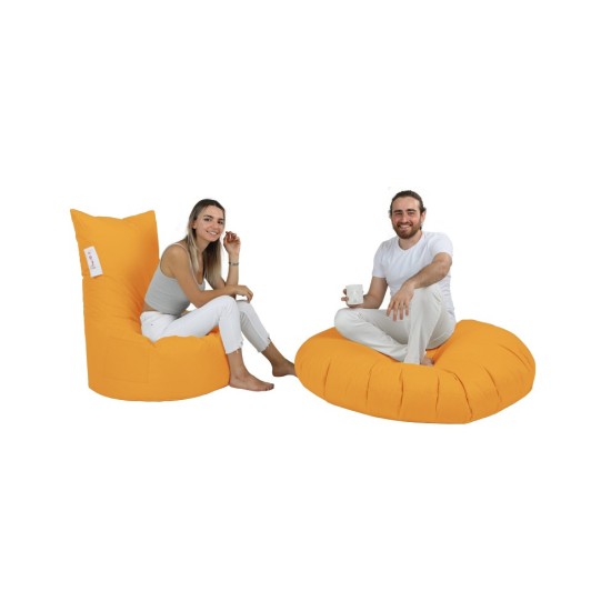 Garden Bean Bag Balina - Orange Orange
