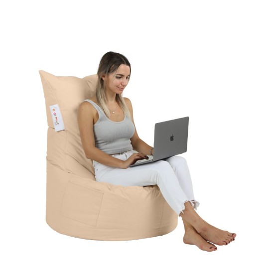 Garden Bean Bag Balina - Mink Mink Atelier del Sofa Garden Bean Bag Balina - Mink Mink