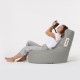 Atelier del Sofa Garden Bean Bag Lina - Dark Grey Dark Grey
