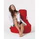 Atelier del Sofa Garden Bean Bag Lina - Red v2 Red