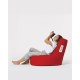 Atelier del Sofa Garden Bean Bag Lina - Red v2 Red