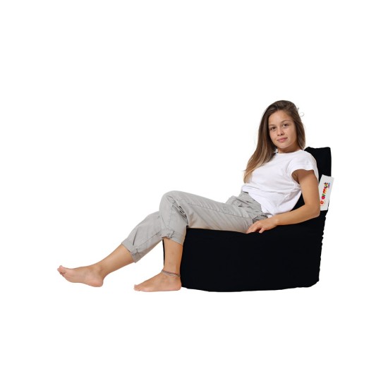 Atelier del Sofa Garden Bean Bag Baton - Black v2 Black