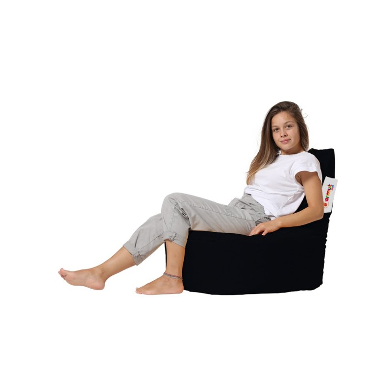 Atelier del Sofa Garden Bean Bag Baton - Black v2 Black