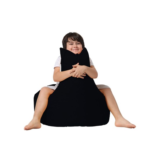 Atelier del Sofa Garden Bean Bag Baton - Black v2 Black