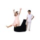Atelier del Sofa Garden Bean Bag Baton - Black v2 Black