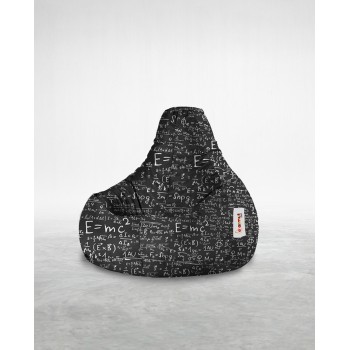Bean Bag Emc2 - Black Multicolor