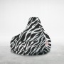 Bean Bag Zebra Multicolor