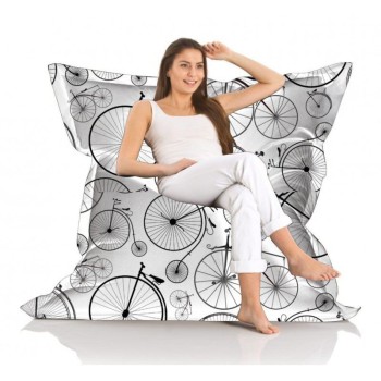 Garden Bean Bag Giant Bicycles Multicolor