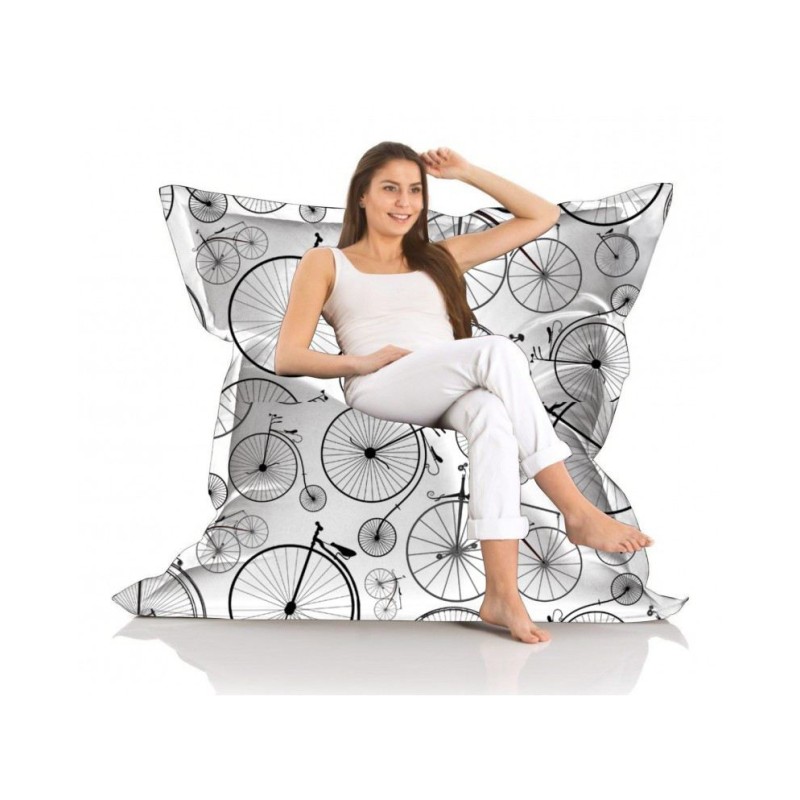 Garden Bean Bag Giant Bicycles Multicolor