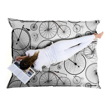 Garden Bean Bag Giant Bicycles Multicolor