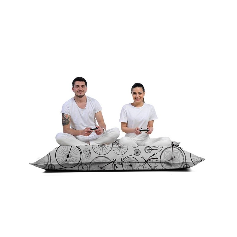 Garden Bean Bag Giant Bicycles Multicolor