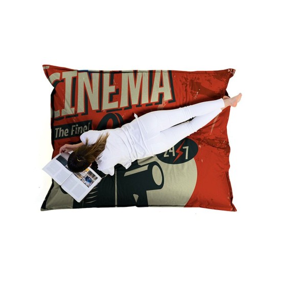 Garden Bean Bag Giant Cinema Multicolor Garden Bean Bag Giant Cinema Multicolor