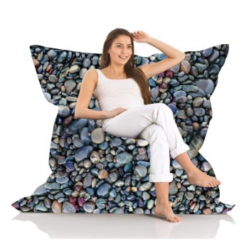 Garden Bean Bag Giant Sea Stones Multicolor