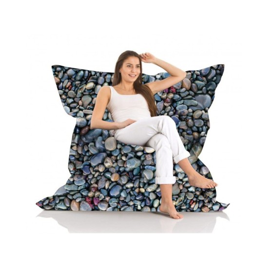 Garden Bean Bag Giant Sea Stones Multicolor Garden Bean Bag Giant Sea Stones Multicolor