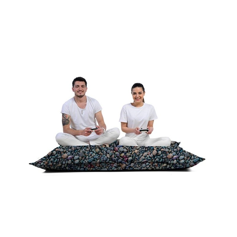 Garden Bean Bag Giant Sea Stones Multicolor