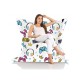 Garden Bean Bag Giant Game Console White Multicolor Garden Bean Bag Giant Game Console White Multicolor