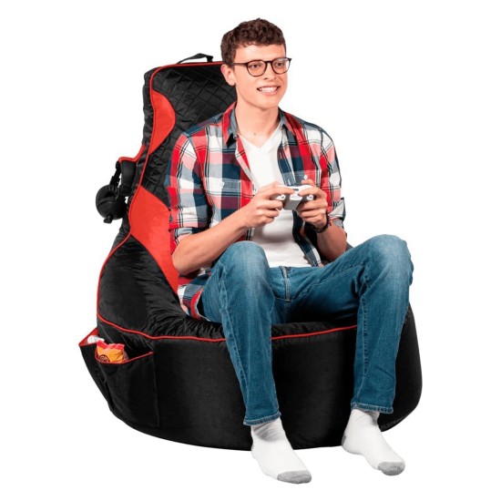 Garden Bean Bag Gamer - Red, Black Red
Black Garden Bean Bag Gamer - Red, Black Red
Black