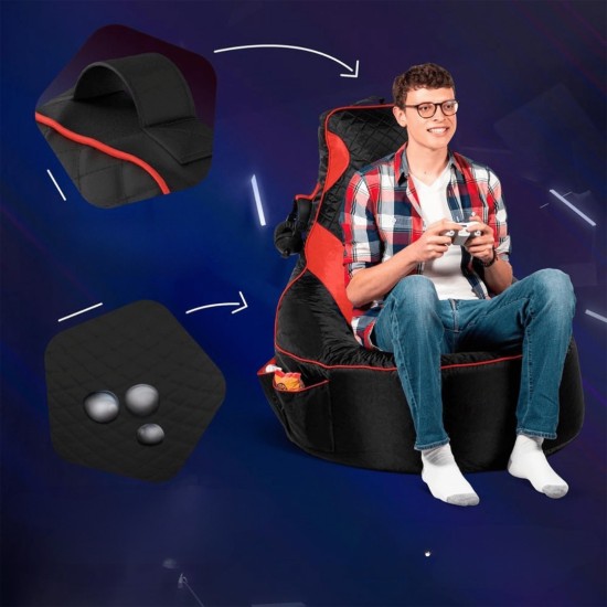 Garden Bean Bag Gamer - Red, Black Red
Black Garden Bean Bag Gamer - Red, Black Red
Black