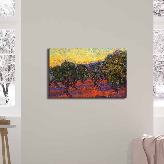 Wallxpert Decorative Canvas Painting FAMOUSART-08 Multicolor