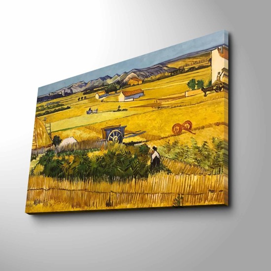 Wallxpert Decorative Canvas Painting FAMOUSART-12 Multicolor