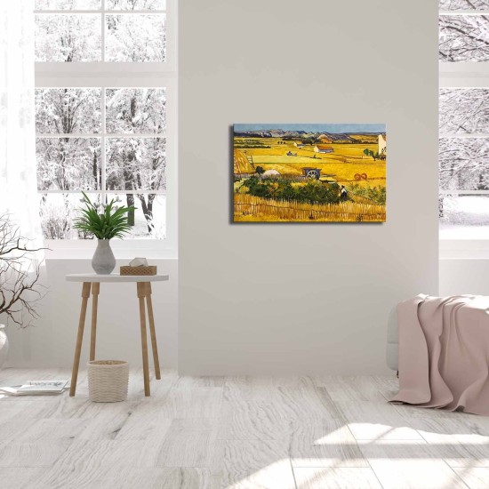 Wallxpert Decorative Canvas Painting FAMOUSART-12 Multicolor