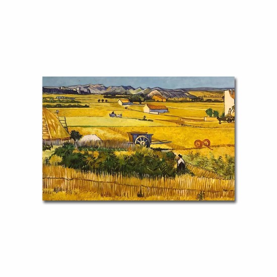 Wallxpert Decorative Canvas Painting FAMOUSART-12 Multicolor