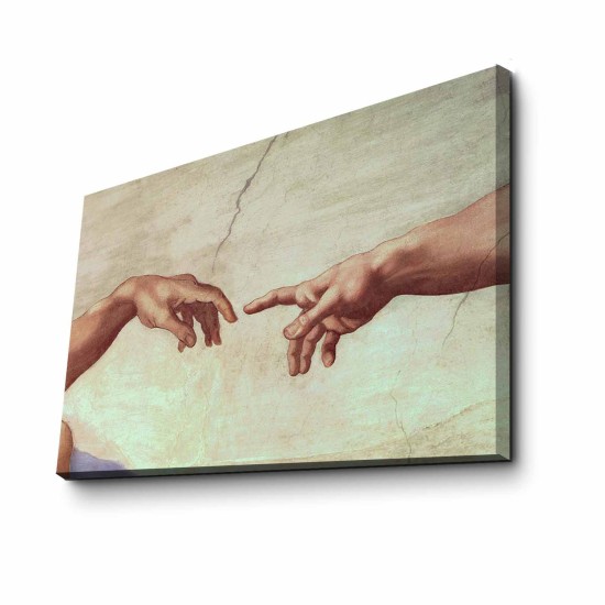 Wallxpert Decorative Canvas Painting FAMOUSART-021 Multicolor