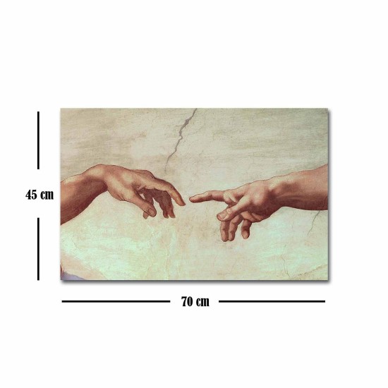 Wallxpert Decorative Canvas Painting FAMOUSART-021 Multicolor