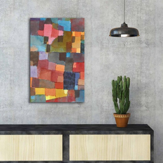 Decorative Canvas Painting FAMOUSART-025 Multicolor Wallxpert Decorative Canvas Painting FAMOUSART-025 Multicolor