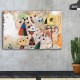 Wallxpert Decorative Canvas Painting FAMOUSART-041 Multicolor