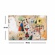 Wallxpert Decorative Canvas Painting FAMOUSART-041 Multicolor