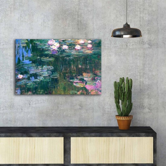 Decorative Canvas Painting FAMOUSART-048 Multicolor Wallxpert Decorative Canvas Painting FAMOUSART-048 Multicolor