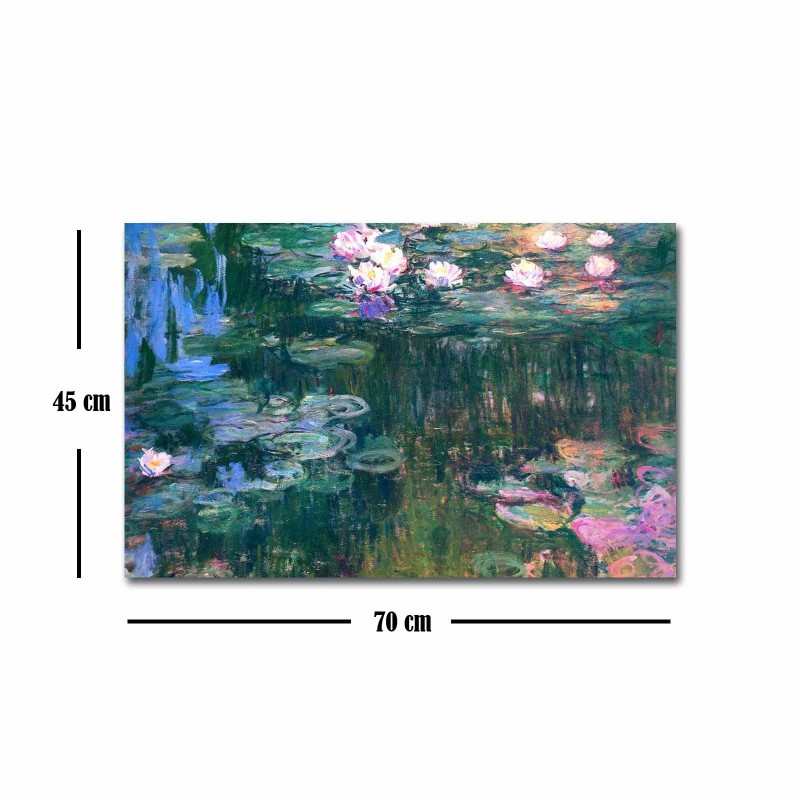 Wallxpert Decorative Canvas Painting FAMOUSART-048 Multicolor