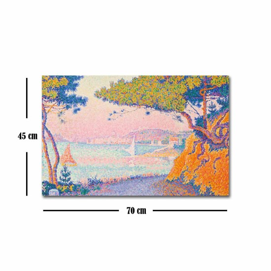 Decorative Canvas Painting FAMOUSART-065 Multicolor Wallxpert Decorative Canvas Painting FAMOUSART-065 Multicolor